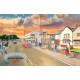 Ninian Park Stadium 'Going to the Match' Fine Art Print - Cardiff City FC